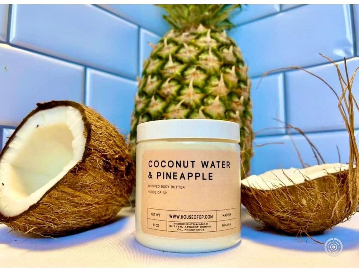 Coconut Water & Pineapple Whipped Body Butter